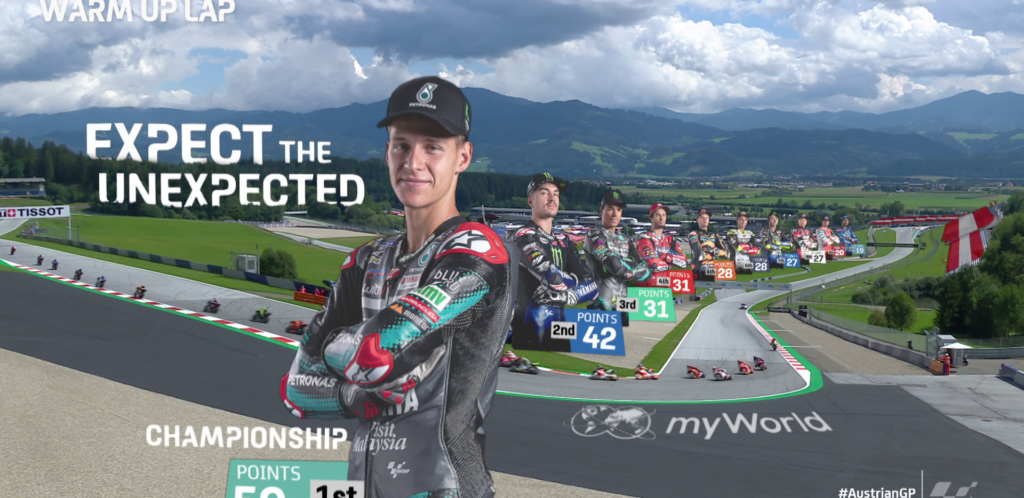 Viz Arena MotoGP motorcycle racing