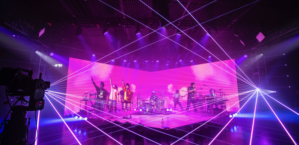 Anderson .Paak Spotlight Concert Shot With Blackmagic Design Cameras and Web Presenter