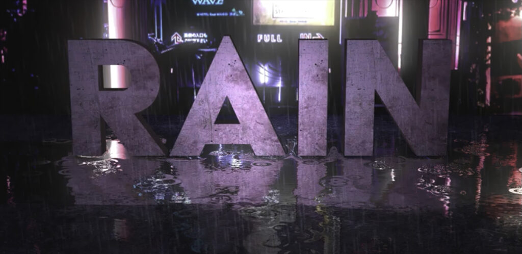Rain Video Tutorial by Simon Ubsdell
