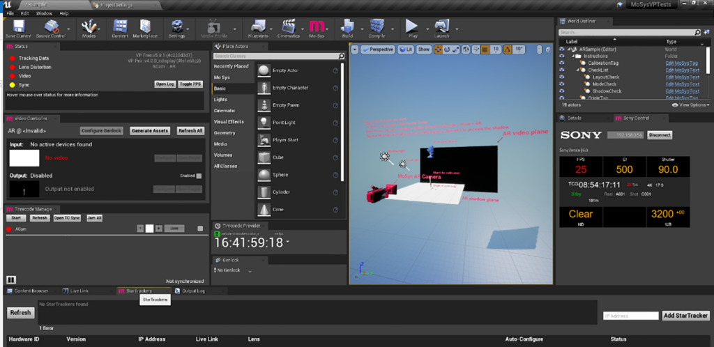Mo-Sys VP Pro gets Sony Venice