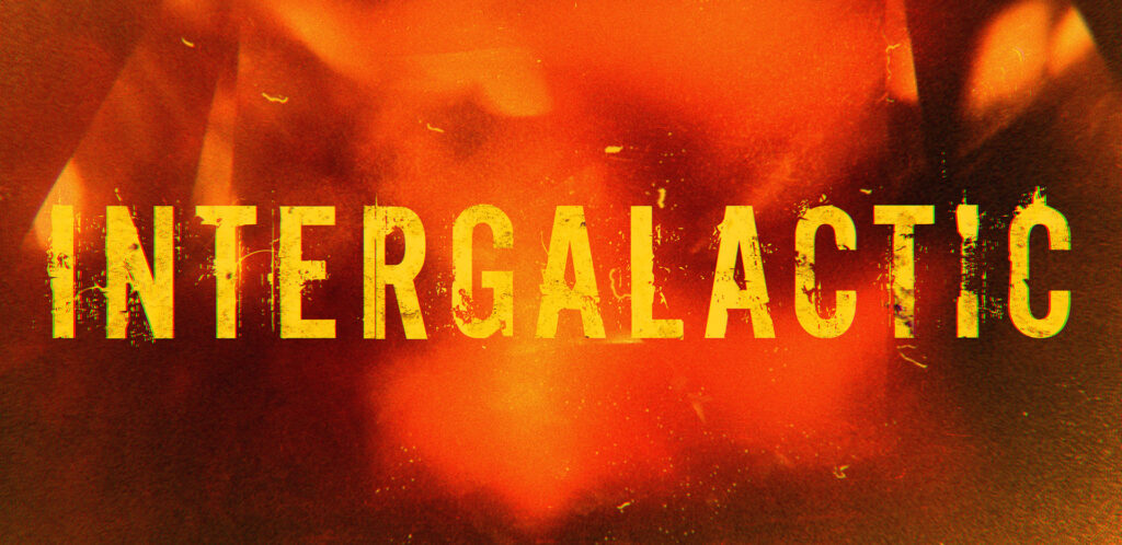 Framestore design logo and titles for Intergalatic