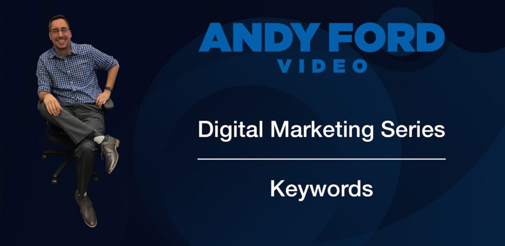 Andy Ford Marketing Video Tutorial