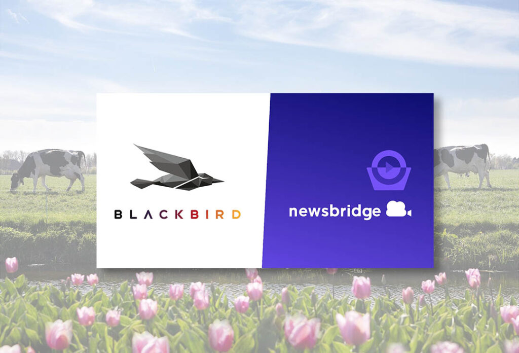 Blackbird and Newsbridge partner for end-to-end cloud video management and production