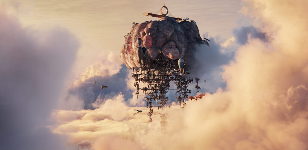 Airhaven from Mortal Engines © 2018 Universal Studios