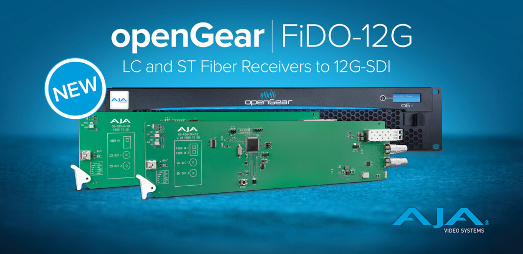 AJA OG FiDO 12G Cards