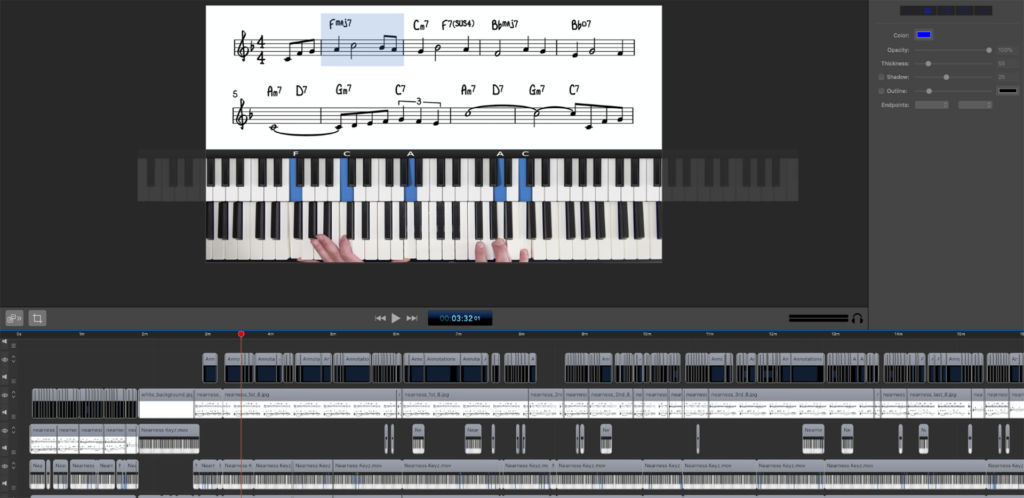 PianoGroove Screenflow