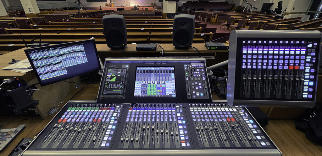 Sa-Rang Community Church with Solid State Logic Live L200 Console Integration