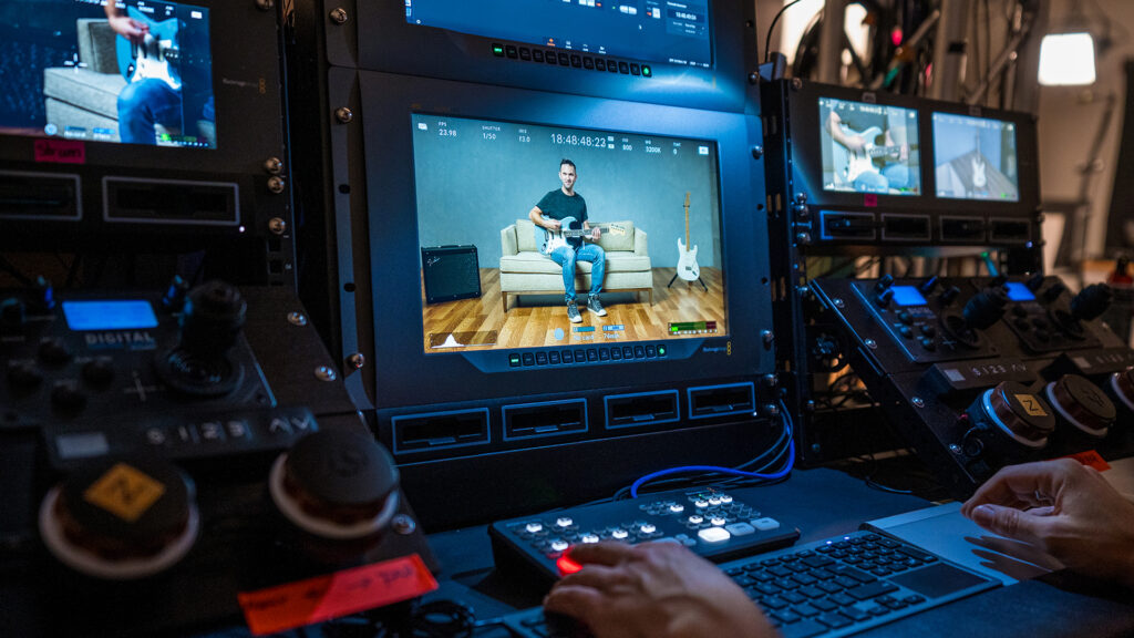 Fender Implements Pocket Cinema Camera 6K and ATEM Mini Pro