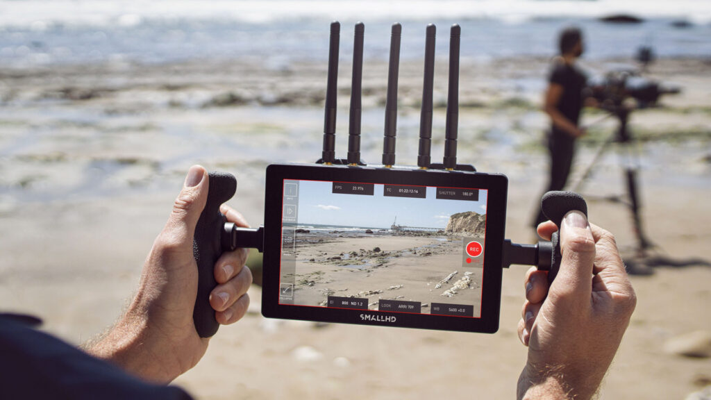 Teradek Bolt 4K Tx Monitor Module Beach Photos