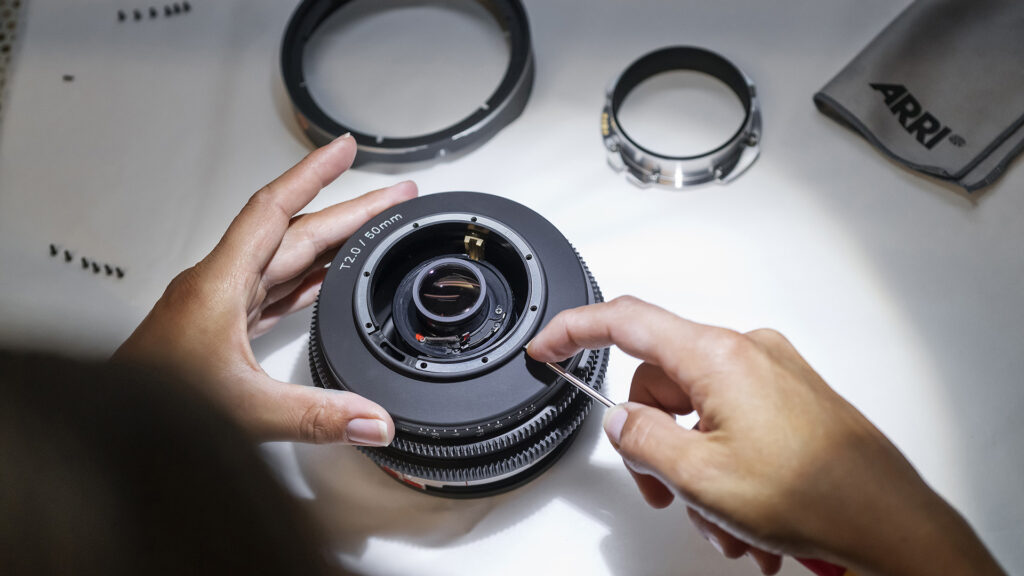 ARRI Rental Moviecam spherical manufacturing