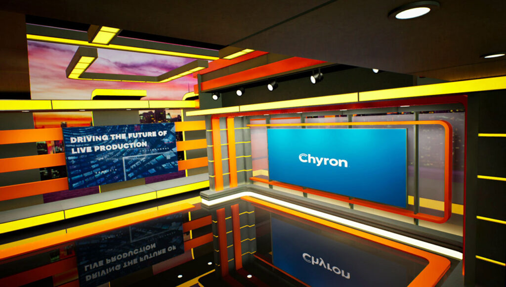 PRIME VSAR Chyron Virtual Set