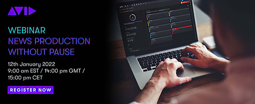 Avid Webinar News Production Without Pause
